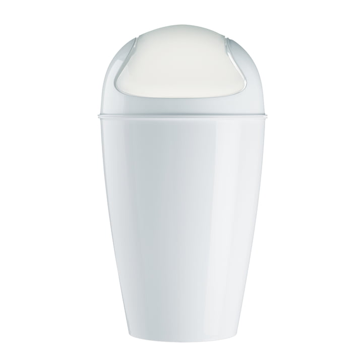 Koziol – DEL XL affaldsspand med svinglåg, 30 l, hvid