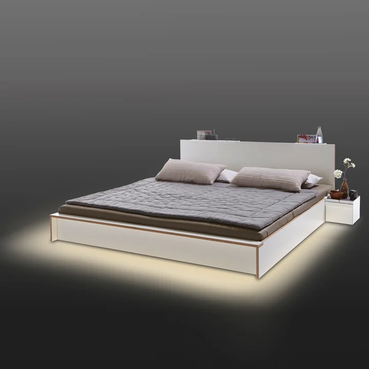 LED-belysning til Flai sengen fra Müller Small Living