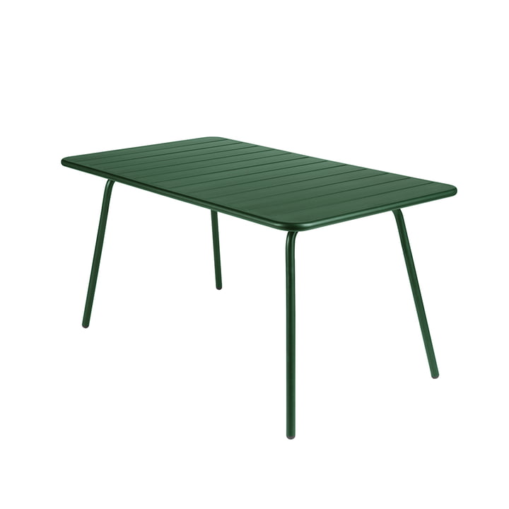 Fermob – Luxembourg bord, rektangulært, 80 x 143 cm, cedergrøn