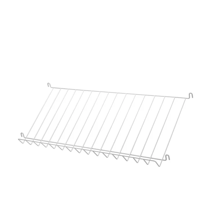 Magasinhylde fra String i hvid