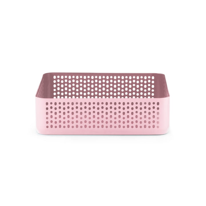 Nic Nac Organizer i 22,5 x 22,5 x 6 cm fra Normann Copenhagen i pink