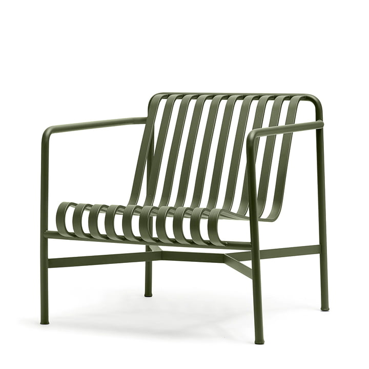 Palissade Lounge Chair Low fra Hay i oliven