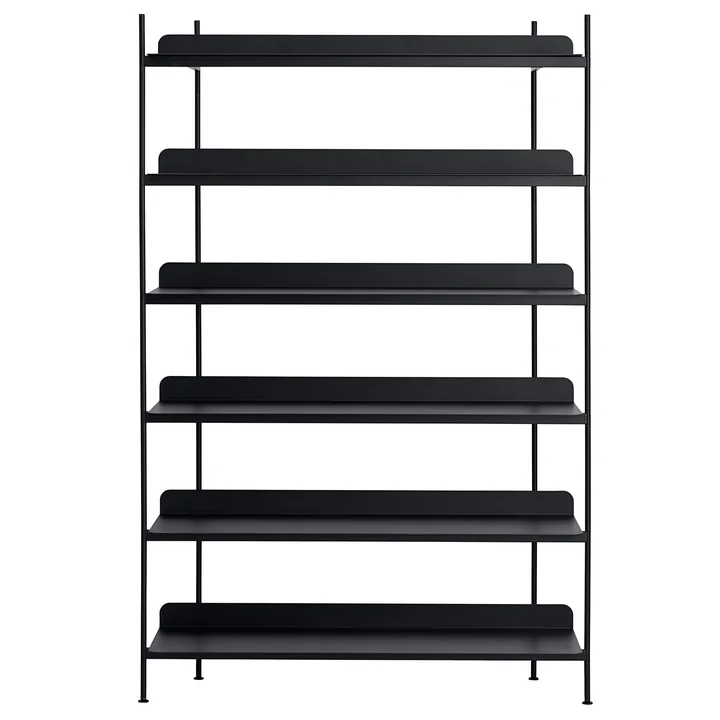 Compile reolsystem (konfig. 4) fra Muuto i sort