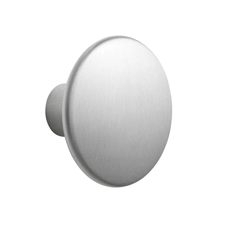 Vægkrog " The Dots Metal " Single Medium fra Muuto lavet af aluminium
