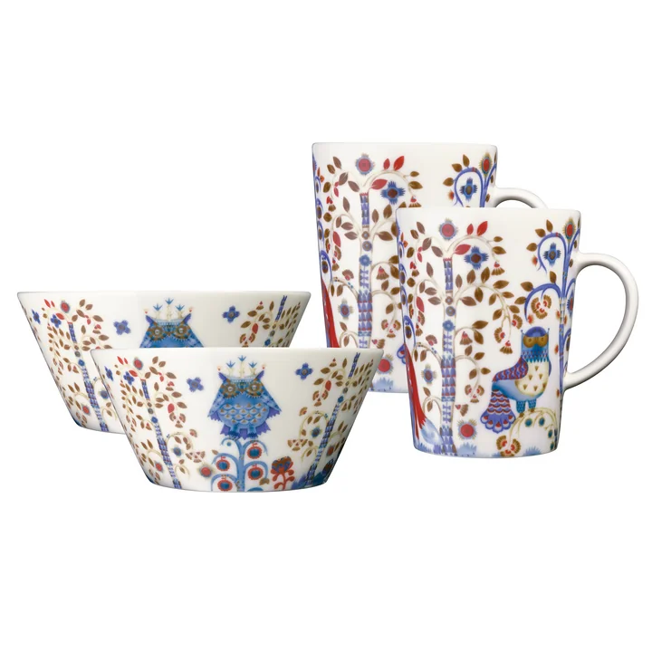 Taika serviceserie fra Iittala i hvid
