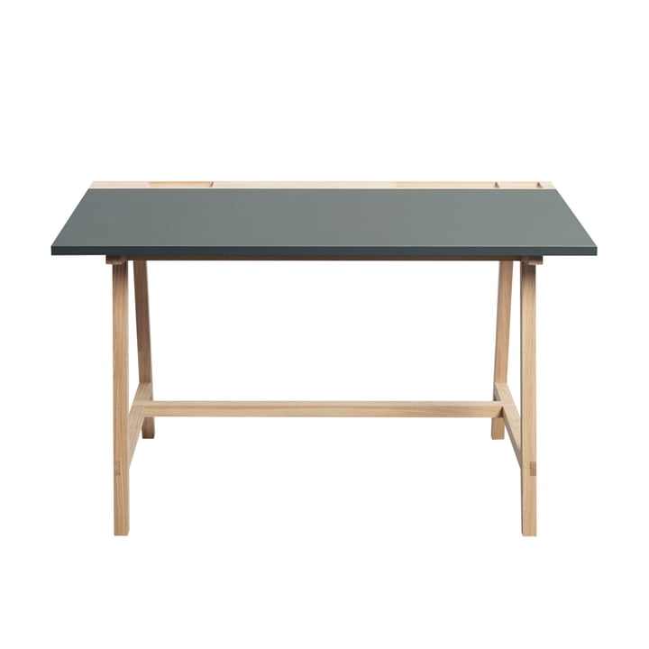 D1 skrivebord fra Andersen Furniture i grågrøn
