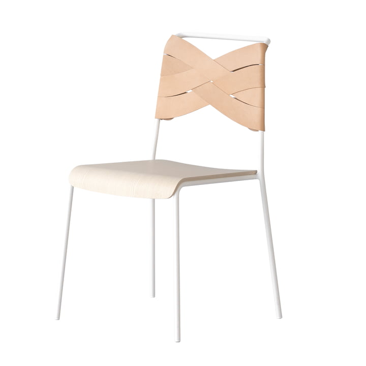 Torso stol fra Design House Stockholm i ask/natur