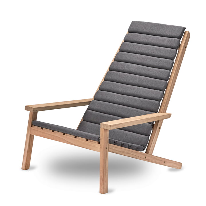 Between Lines Deck Chair med hynde fra Skagerak