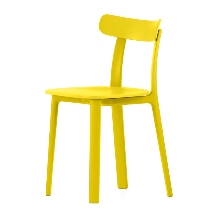 Vitra - All Plastic Chair, buttercup