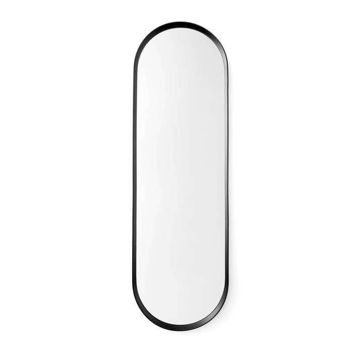 Audo Norm Oval vægspejl i sort
