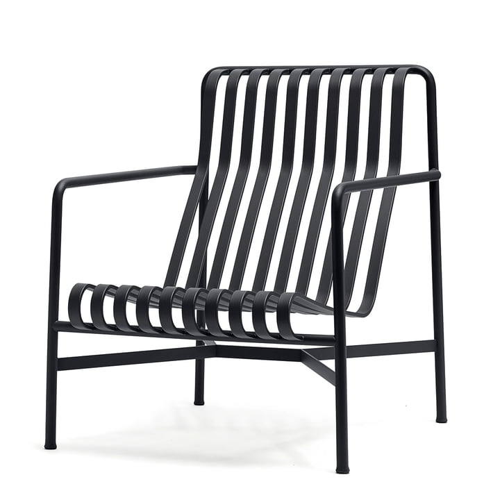 Palissade Lounge Chair High fra Hay i antracit