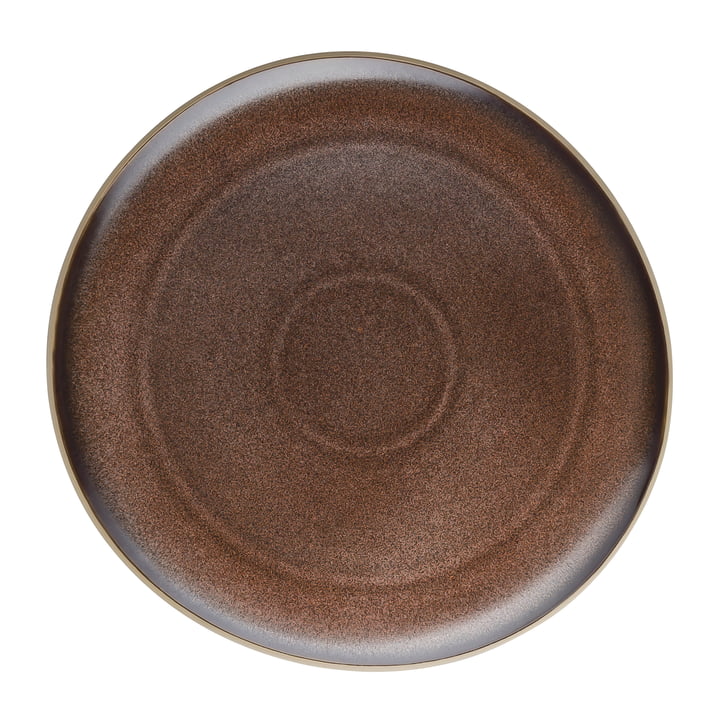 Junto plade Ø 27 cm af Rosenthal i bronze