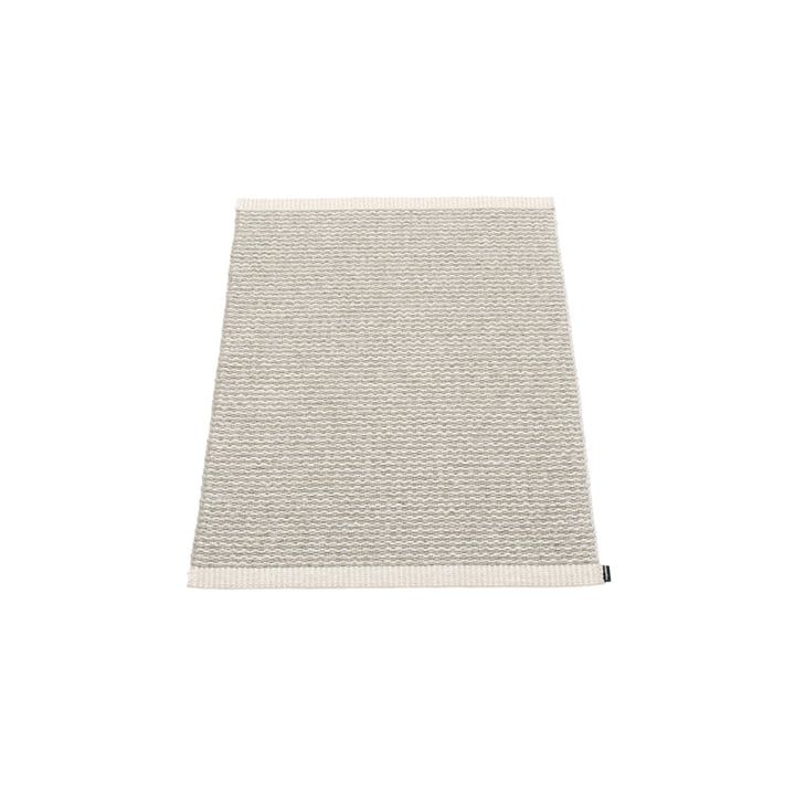 Mono tæppe, 60 x 85 cm af Pappelina i fossil grå / varm grå