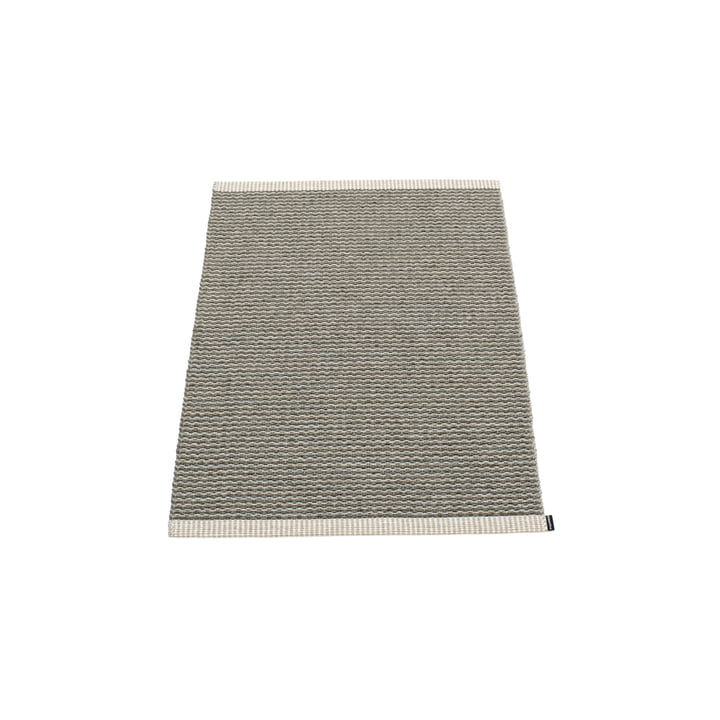 Mono tæppe, 60 x 85 cm af Pappelina i trækul / varmgrå