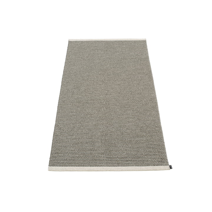Mono tæppe, 60 x 150 cm af Pappelina i trækul / varmgrå