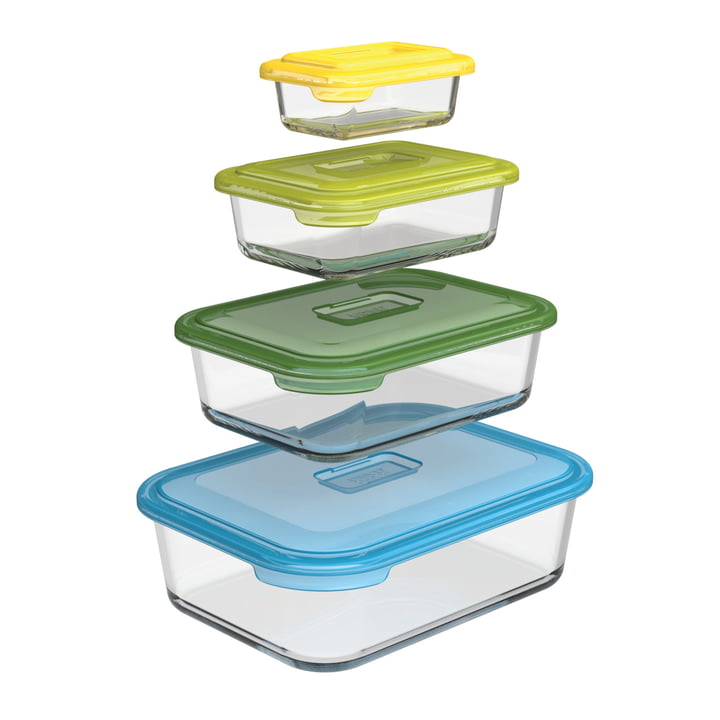 Nest Glass Storage (4 stk.) Af Joseph Joseph