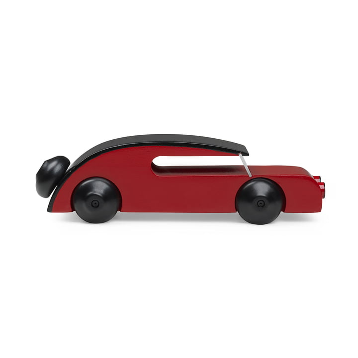 Automobile Sedan 13 cm af Kay Bojesen i sort / rød