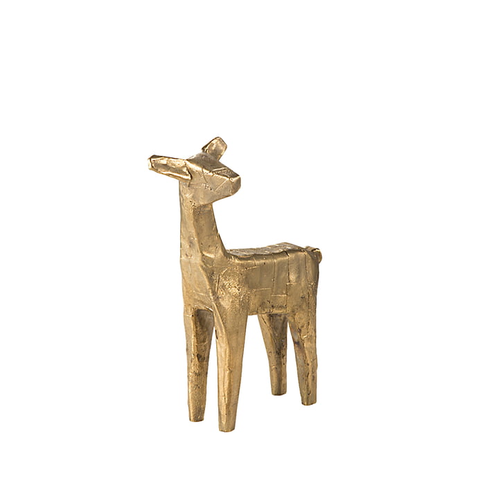 Hjort i bronze, designet af Kai Link for Pulpo