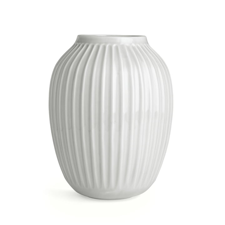 Hammershøi vase H 25 cm fra Kähler Design i hvid