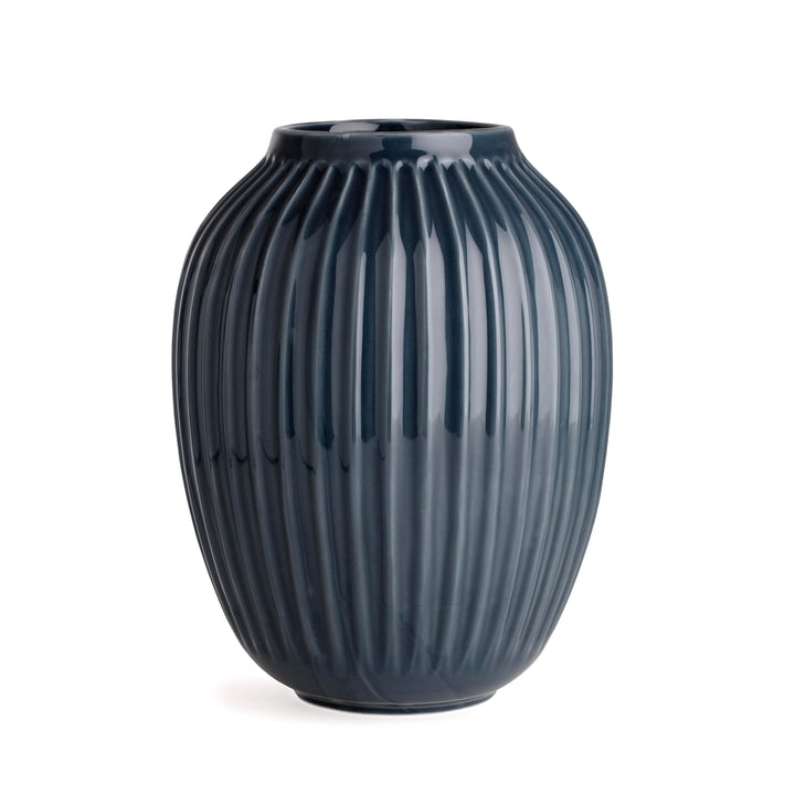 Hammershøi vase H 25 cm fra Kähler Design i antracit