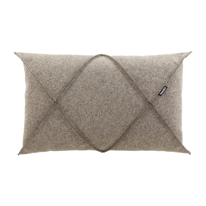 179 puder 65 x 42 cm fra freistil i beige/grå (7404)