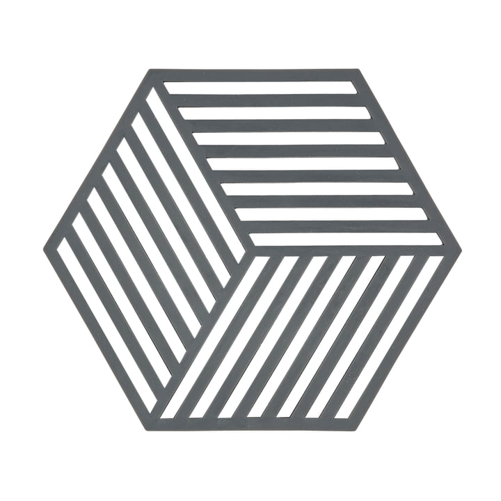 The Zone Denmark - Hexagon coaster i grå
