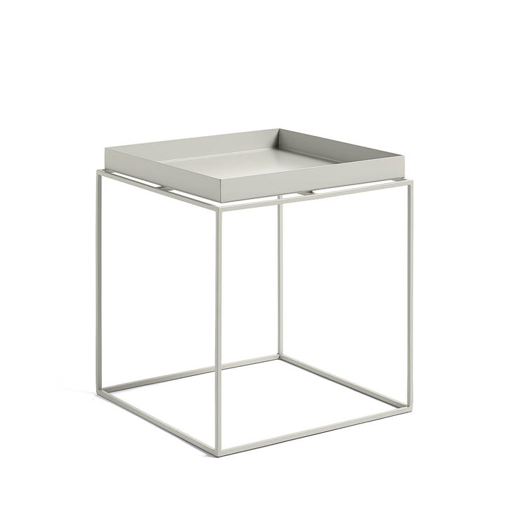 Hay – kvadratisk bakkebord, 40 x 40 cm fra Hay i Warm Grey