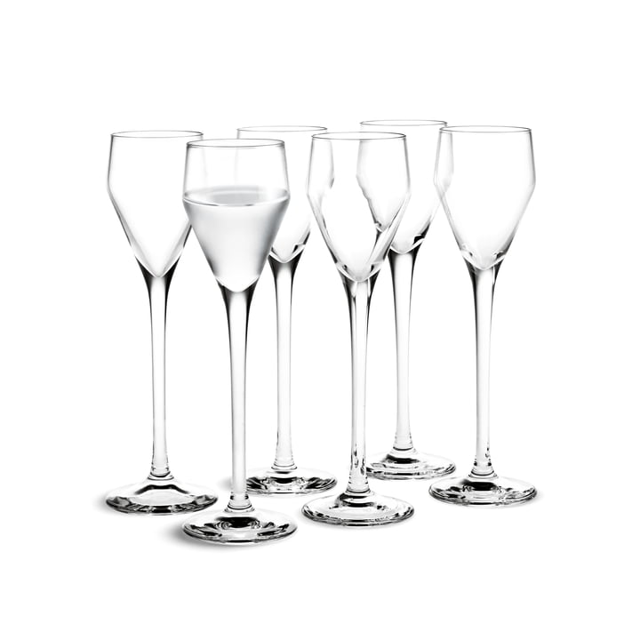 Holmegaard - Perfection snapseglas, 5,5cl (sæt med 6)