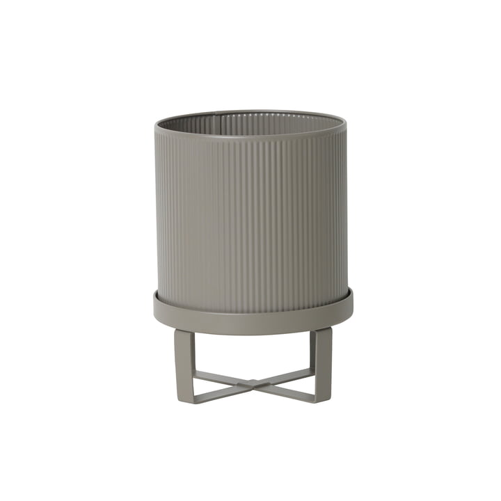 Bau blomsterkrukke Ø 18 x H 24 cm fra ferm LIVING i varm grå