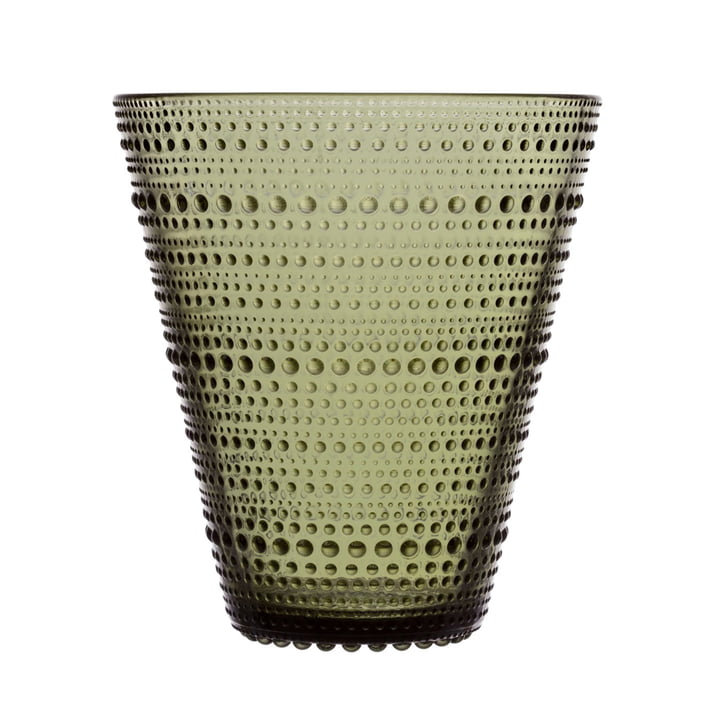 Iittala – Kastehelmi vase 154 mm, mosgrøn