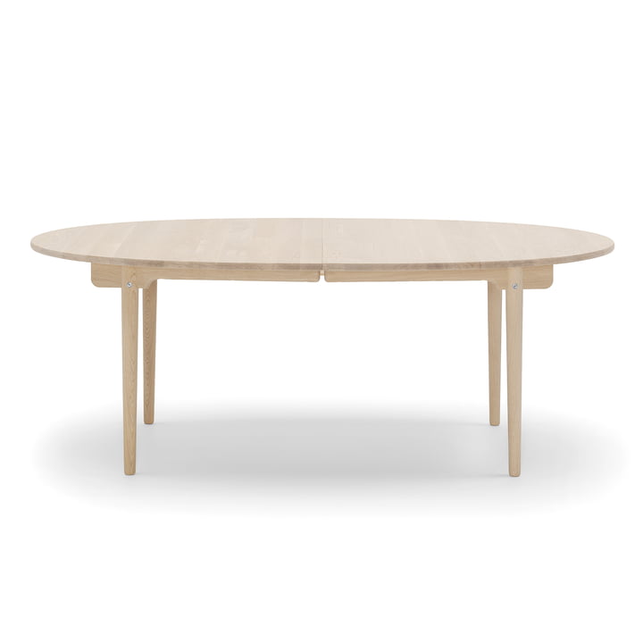 Carl Hansen – CH338 spisebord med udtræk, 200 x 115 cm, ludbehandlet eg