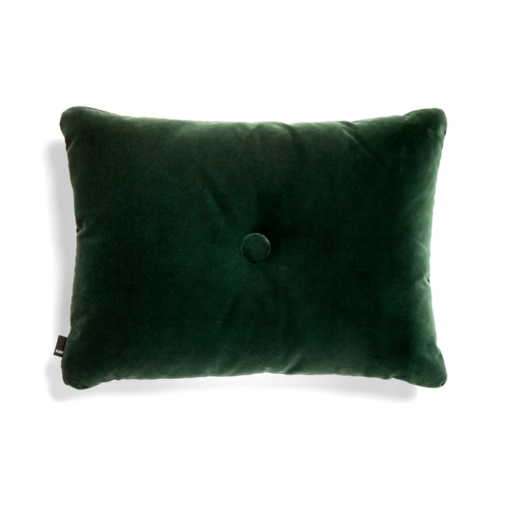 Hay – Dot Soft pude, 45 x 60 cm, mørkegrøn