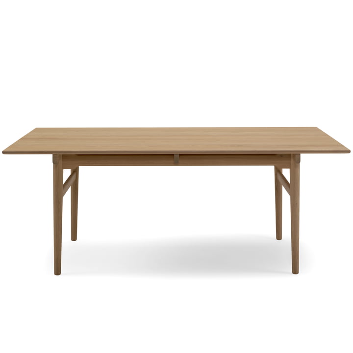 Carl Hansen – CH327 spisebordet med udtræk, 190 x 95 cm, ludbehandlet eg