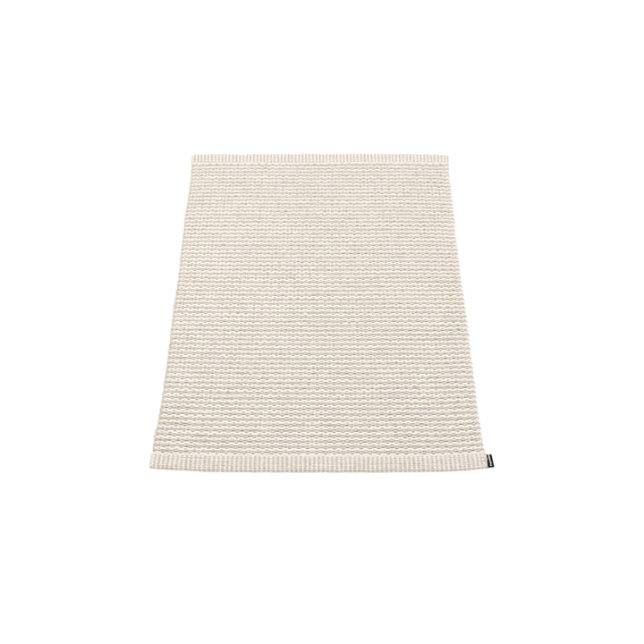 Mono tæppe 60 x 85 cm af Pappelina i Pappelina / vanilje