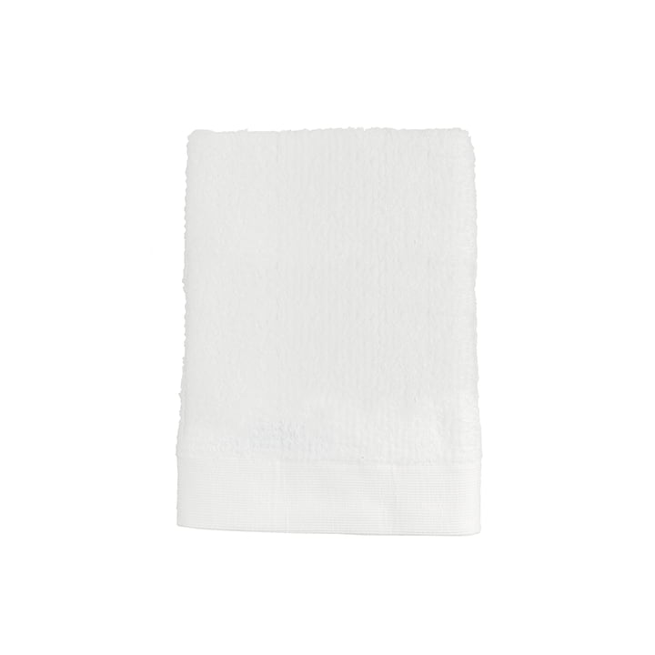 The Zone Denmark - Classic gæstehåndklæde, 50 x 70 cm, hvid