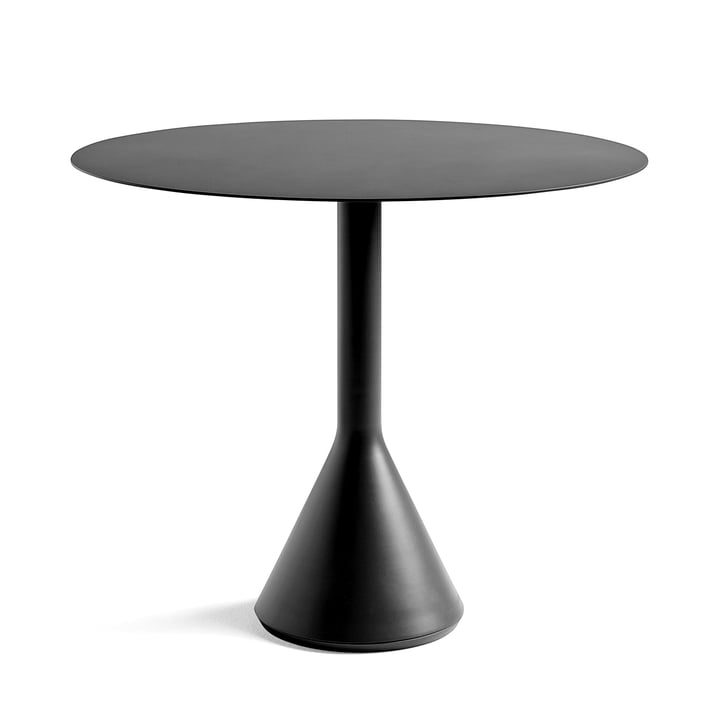 Palissade Cone bord Ø 90 x H 74 cm fra Hay i antracitgrå