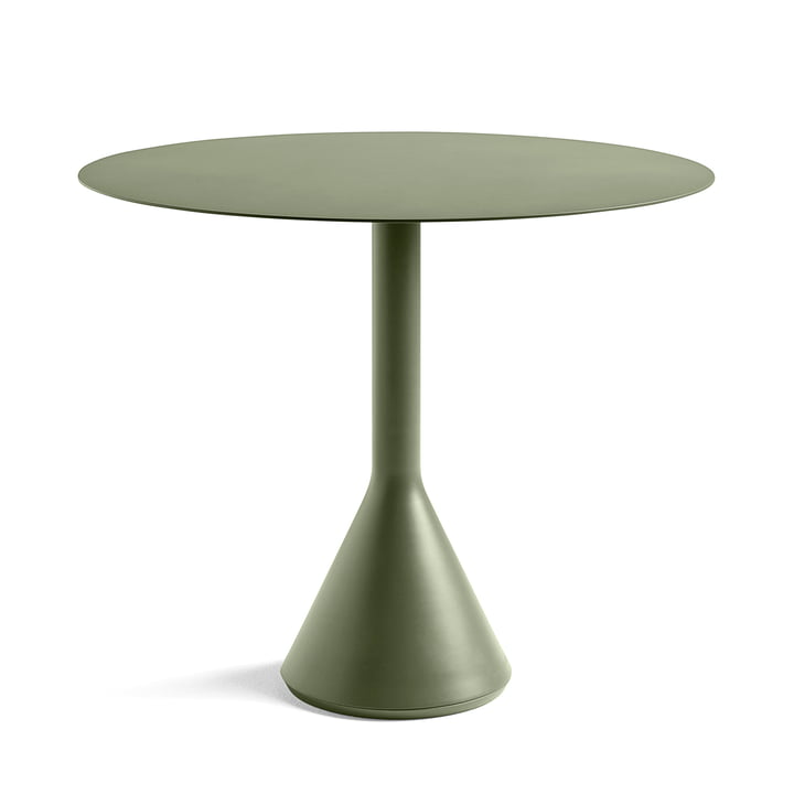 Palissade Cone bord Ø 90 x H 74 cm fra Hay i olivengrøn