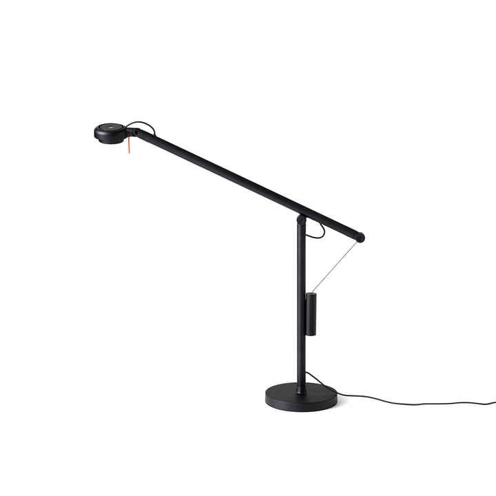 Hay – Fifty-Fifty Mini LED-bordlampe, signalsort (RAL 9004)