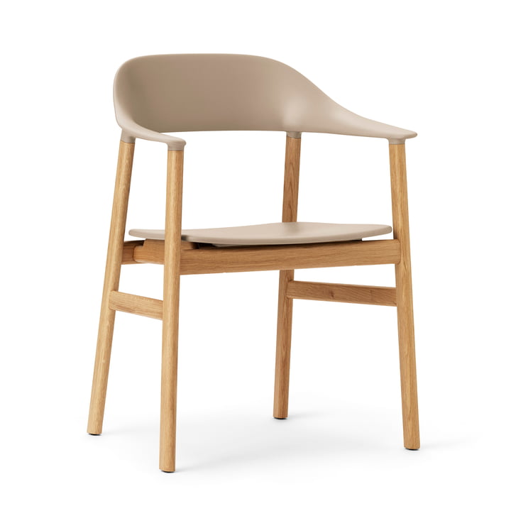 Normann Copenhagen - Herit armlæn stol eg / sand