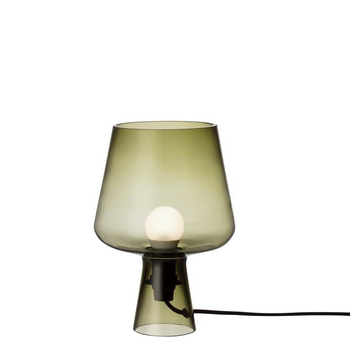 Iittala - Leimu-lampen, Ø 16,5 x H 24 cm, mosegrøn