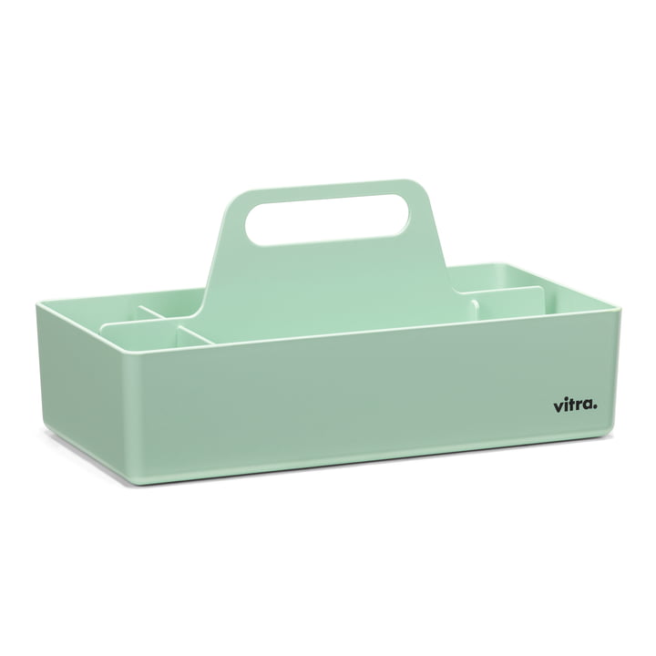 Mintfarvet Storage Toolbox fra Vitra