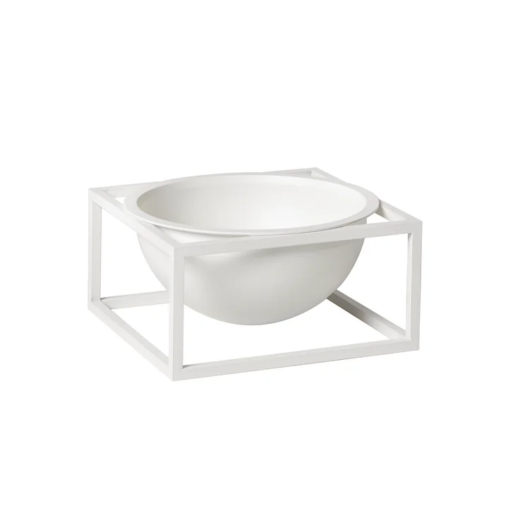 Audo - Kubus Bowl Centerpieces H 7 cm, lille / hvid
