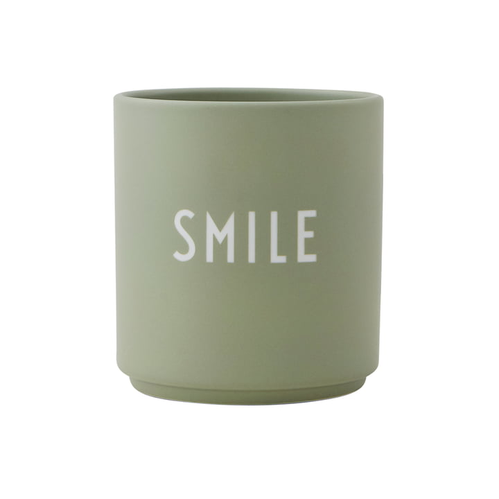 AJ Favourite porcelænskrus Smile fra Design Letters