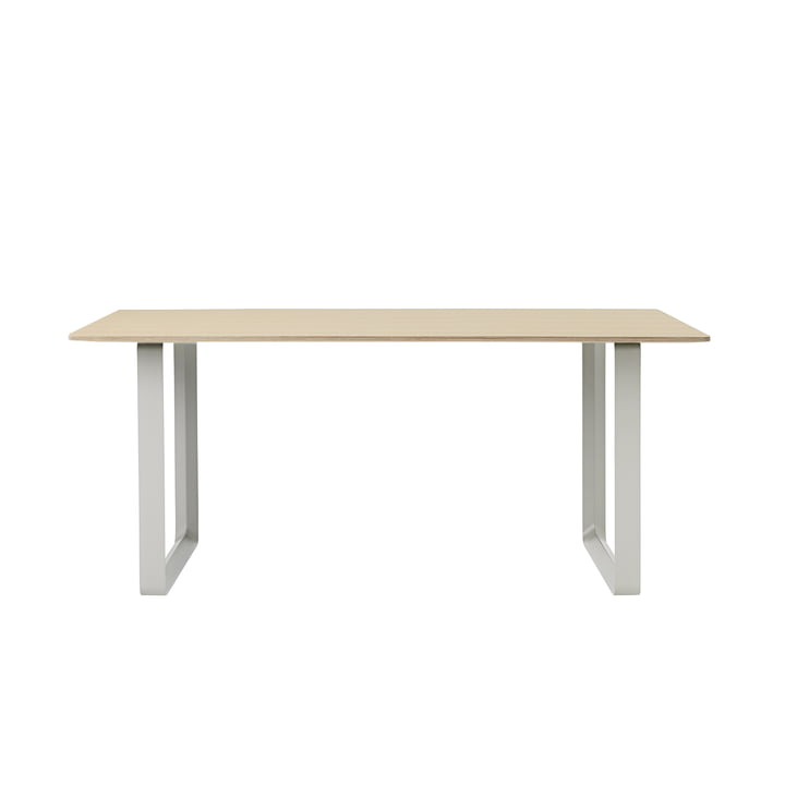70/70 spisebord 170 x 85 cm fra Muuto i eg / grå