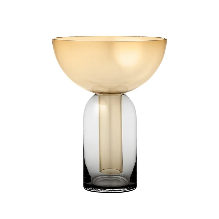 Torus vase i sort / rav fra AYTM