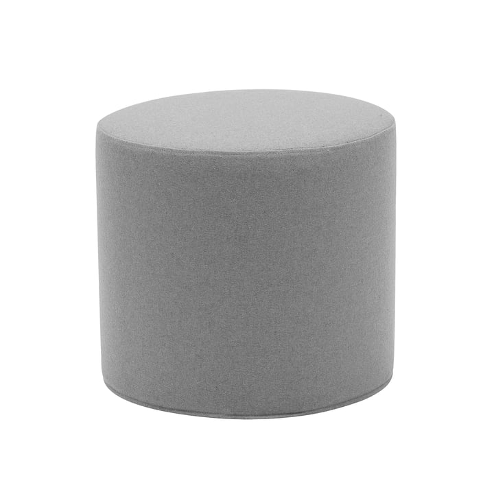 Trommestol / sidebord høj Ø 45 x H 40 cm ved Softline i filt melange grå (620)