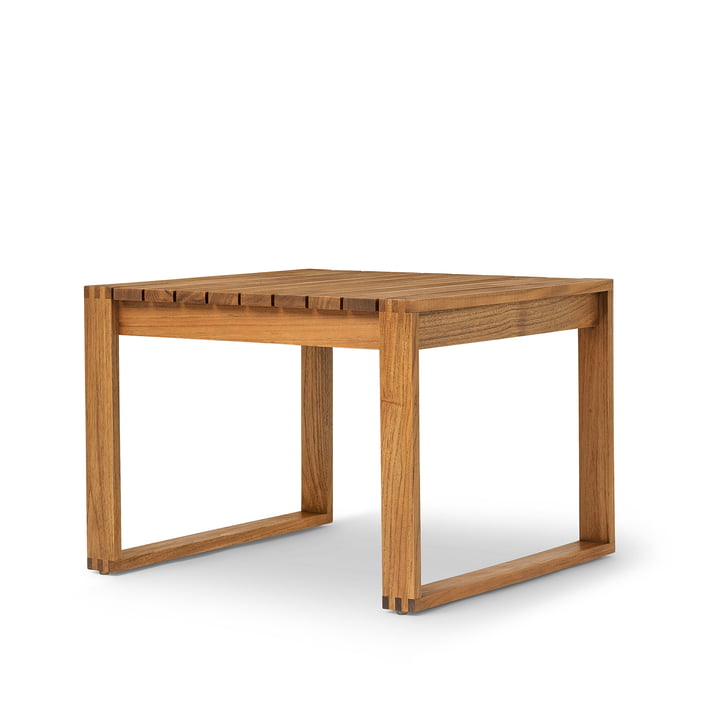 BK16 sidebord 69 x 66 cm af Carl Hansen olieret i teak