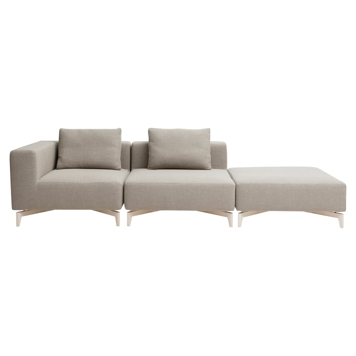 Passionsmoduløs sofa, ask / beige af Softline