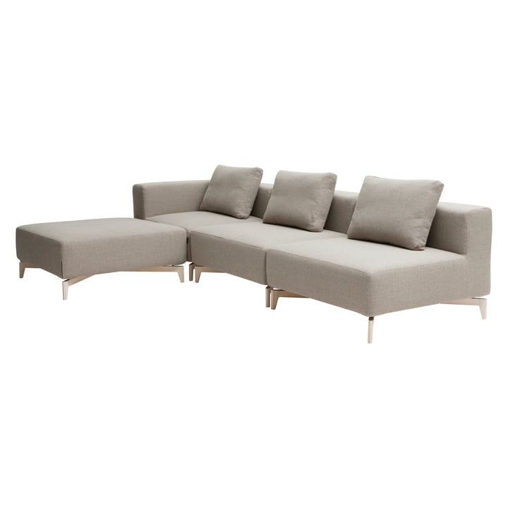 Passionsmoduløs sofa i ash / beige fra Softline