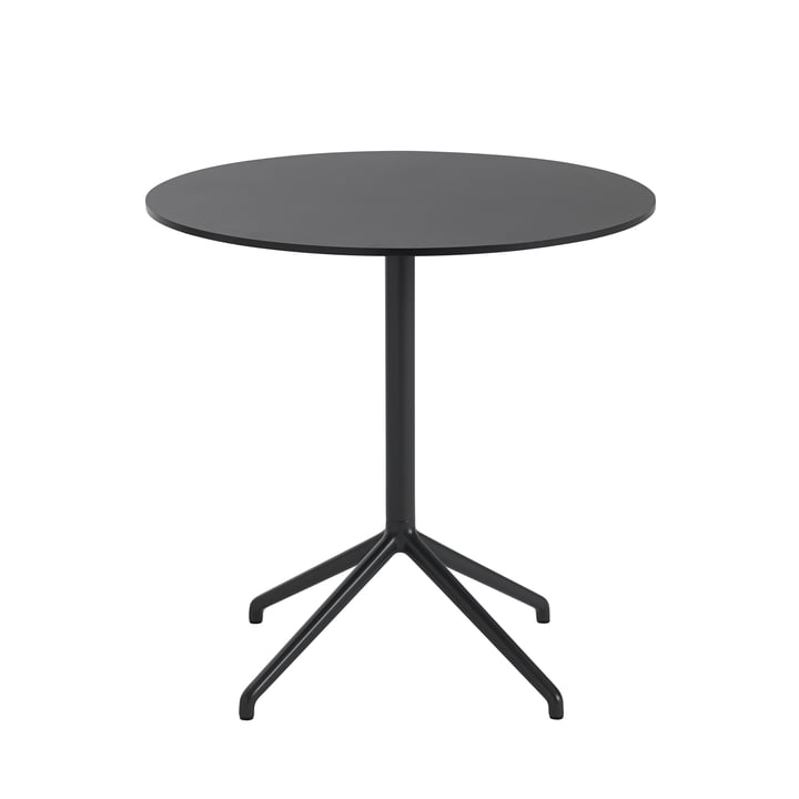 Still Café bord, Ø 75 x H 73 cm i sort af Muuto